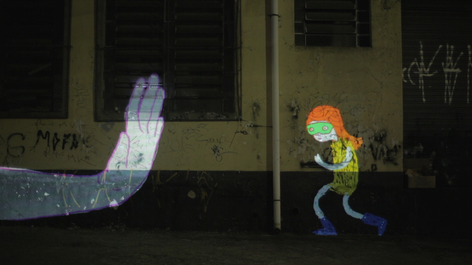 Scene of shortmovie named Homeless by VJ Suave
